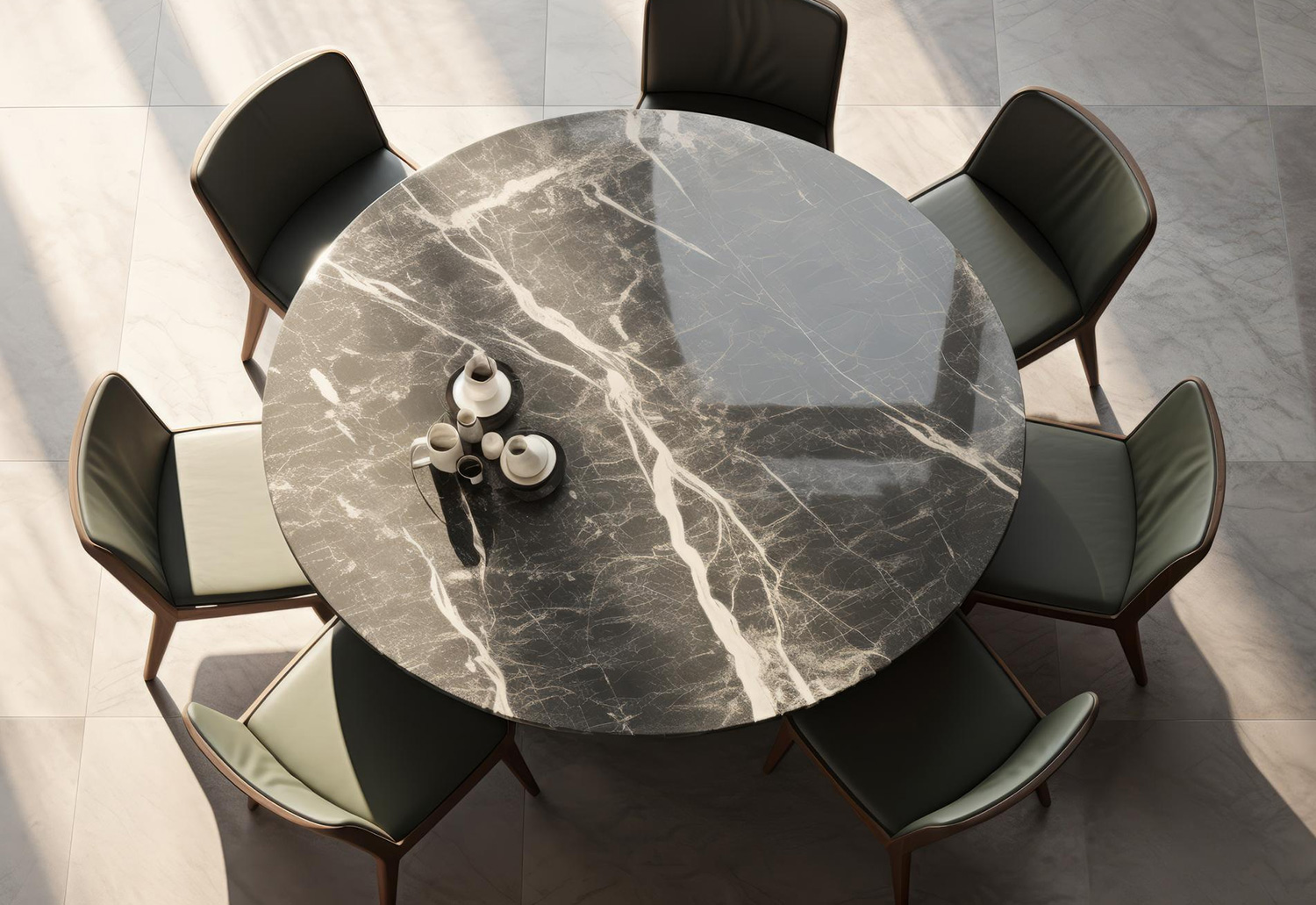 A marble dining table is not only a functional piece of furniture but also an exquisite work of art that can elevate the aesthetic of your dining area. Whether you are hosting a special occasion or enjoying a simple meal with your loved ones, a well-decorated marble dining table can surely enhance the dining experience.