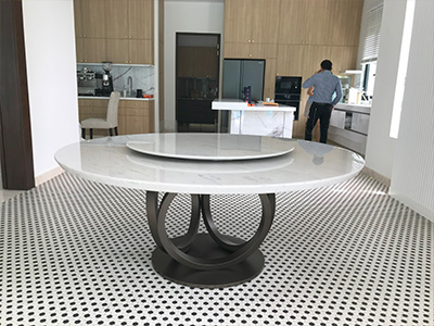 marblelous projec references - marble round dining table