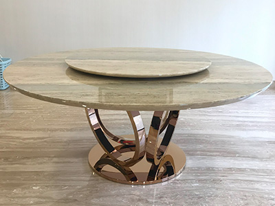 marblelous projec references - marble round dining table