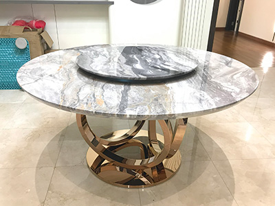 marblelous projec references - marble round dining table