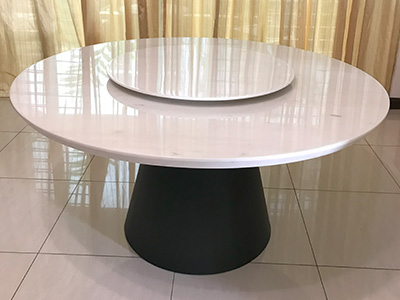 marblelous projec references - marble round dining table