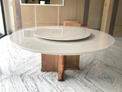 marblelous projec references - marble round dining table