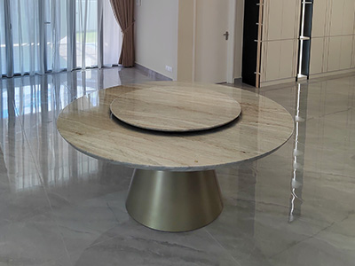 marblelous projec references - marble round dining table