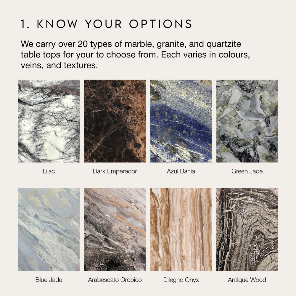 how do you pick the right one for your dining table