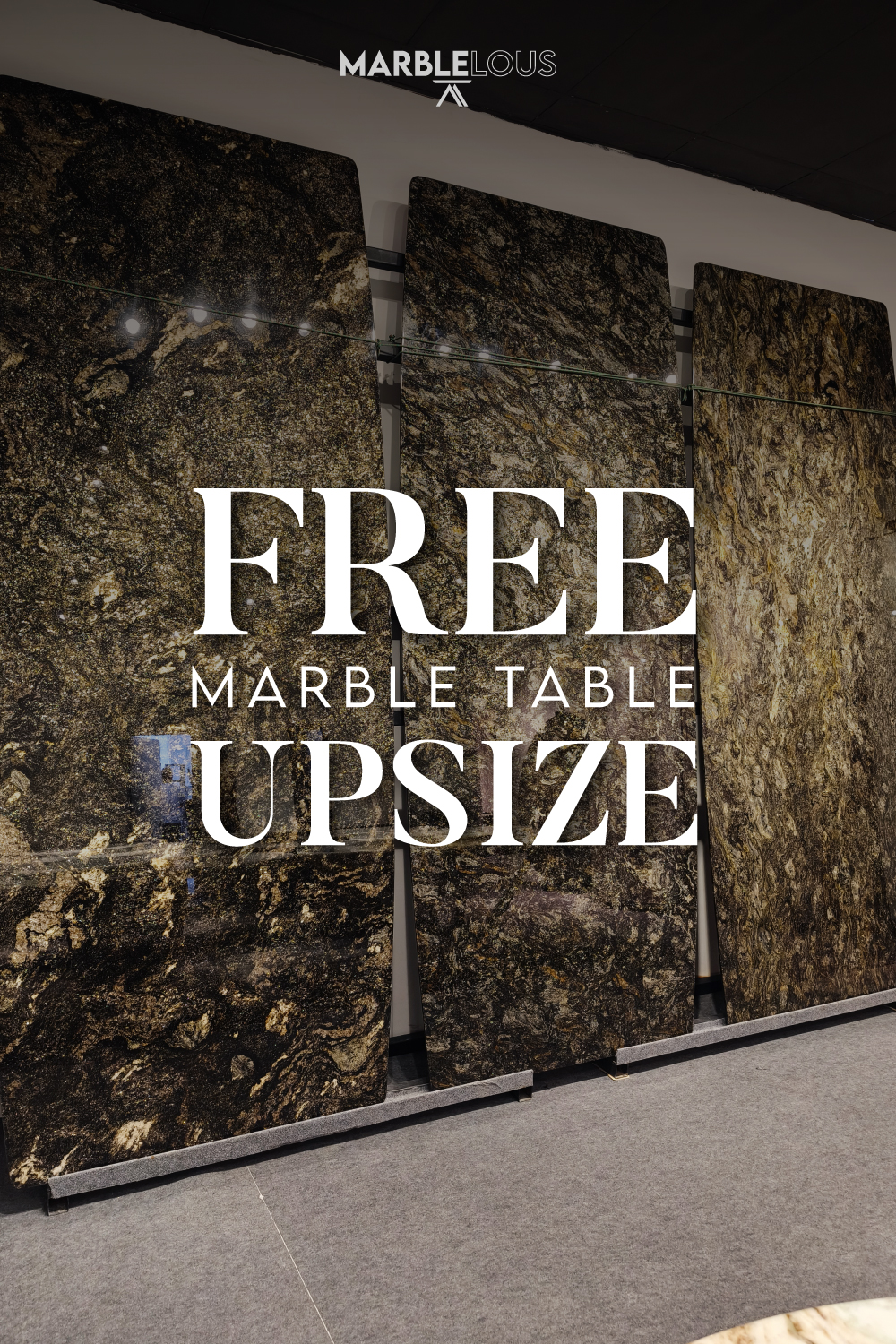 Marblelous crystal-look Marble Dining Tables