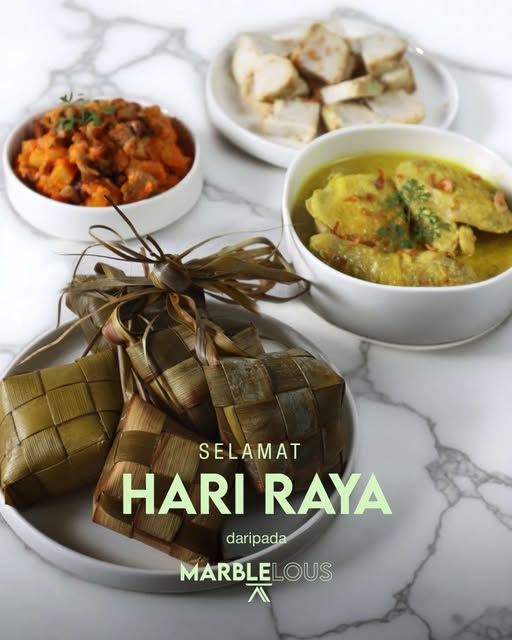 Marblelous Marble Dining Tables - Selamat Hari Raya Aidilfitri to all our muslim friends!
