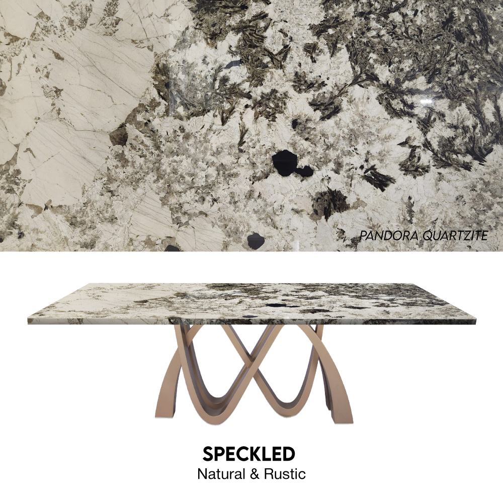 Marblelous customise Marble Dining Tables - Speckled