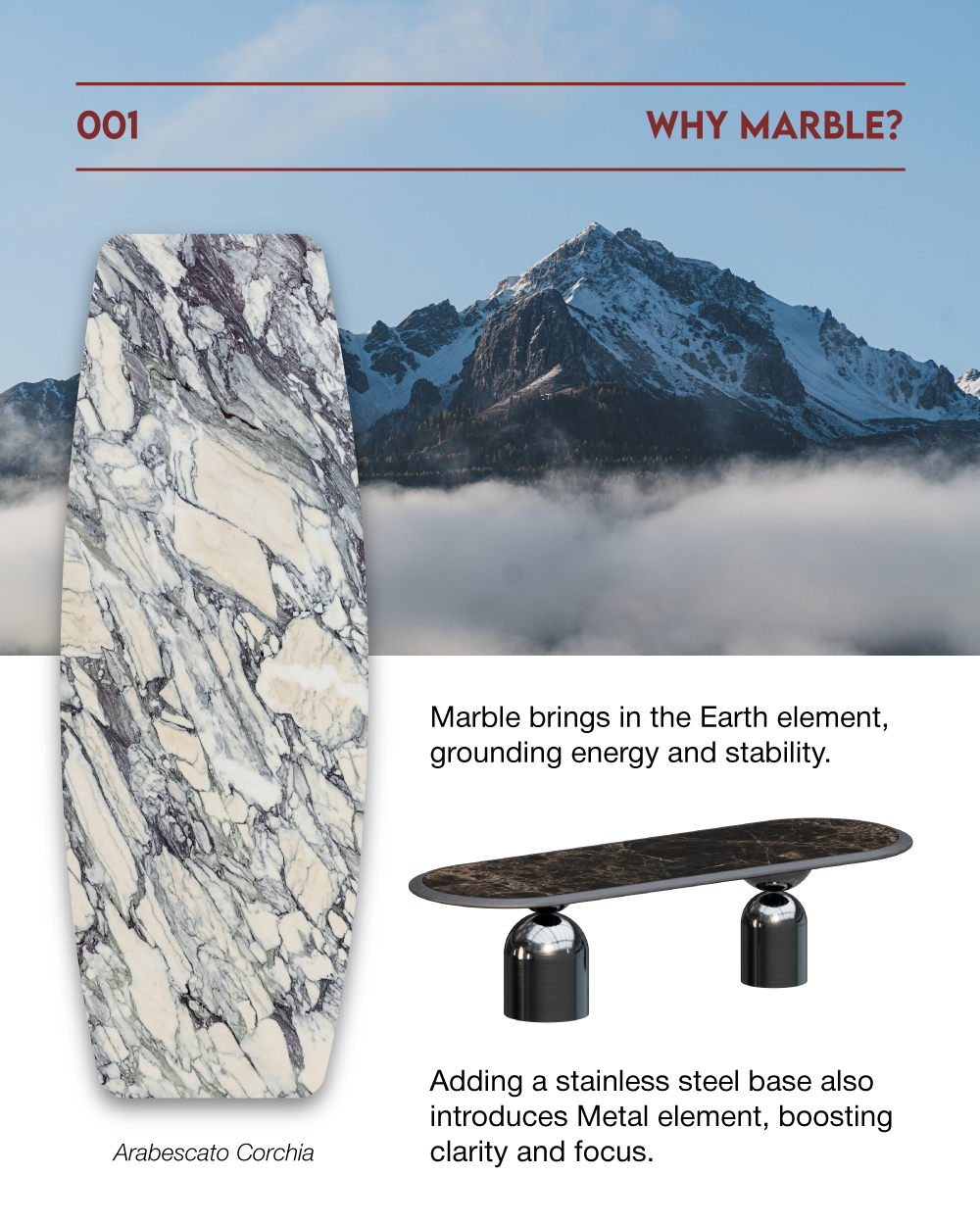 Marblelous customise Marble Dining Tables - Feng Shui Tips | 風水 - Why Marble?