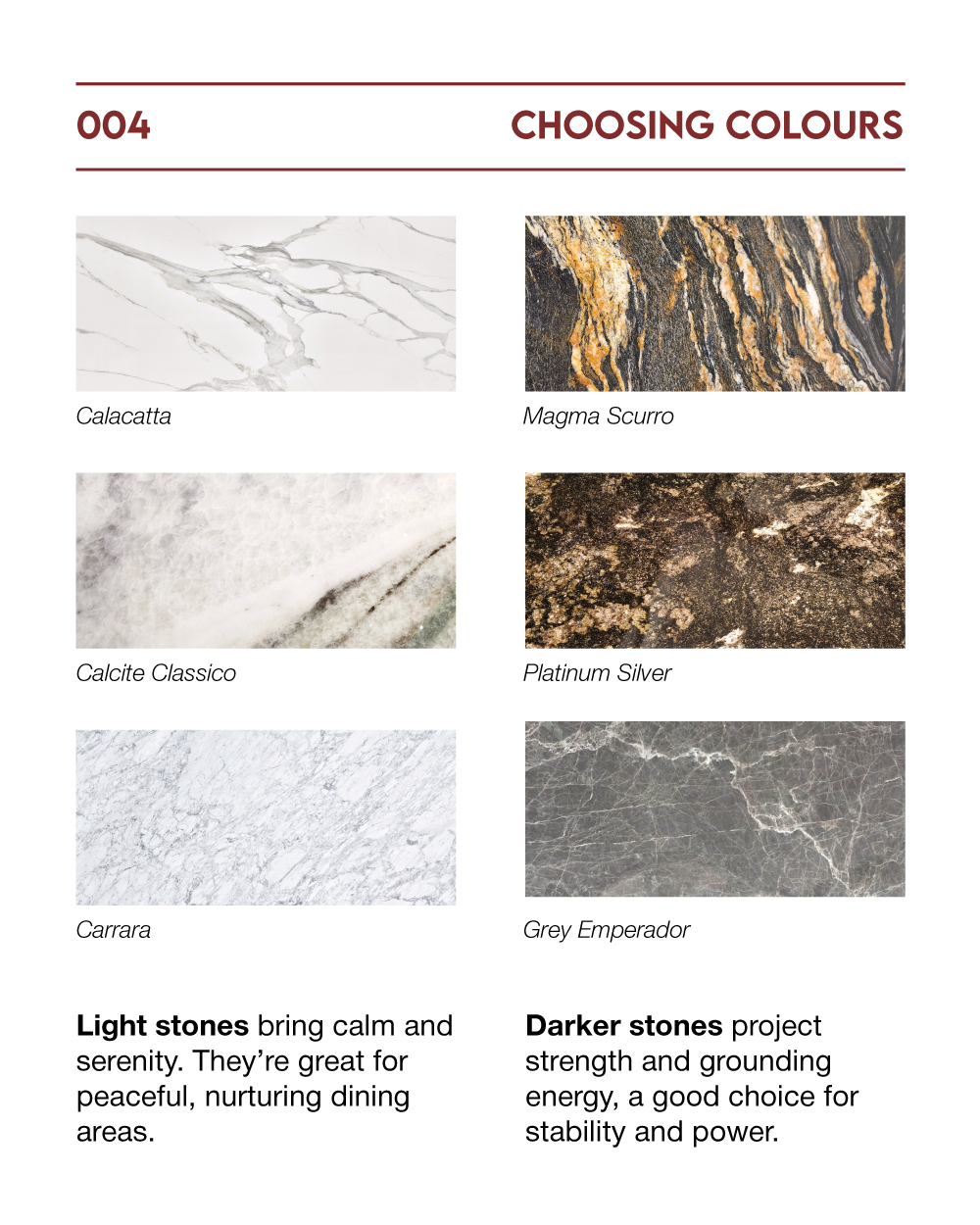 Marblelous customise Marble Dining Tables - Feng Shui Tips | 風水 - Choosing Colours